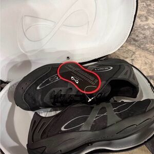 NFINITY Black womens cheer Shoes